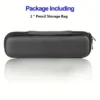 1711439731333-a80338f5314b453bad98607fd527f415-goods.webp 1pc Black Pencil Holder Pen Case EVA Hard Shell Stylus Earphone Pouch Stationery Cover Box Makeup Storage Bag Office Use