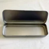 1pc Sleek Metal Pencil Case