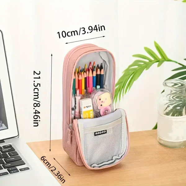 Random Large Capacity Oxford Cloth Pencil Case