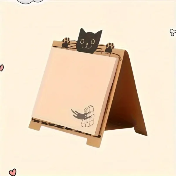 Chic Cat Themed Sticky Notes