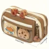 Seven piece set capybara pencil case
