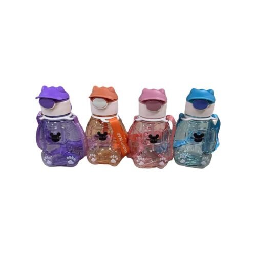 Cartoon Figure Transparent Bottle